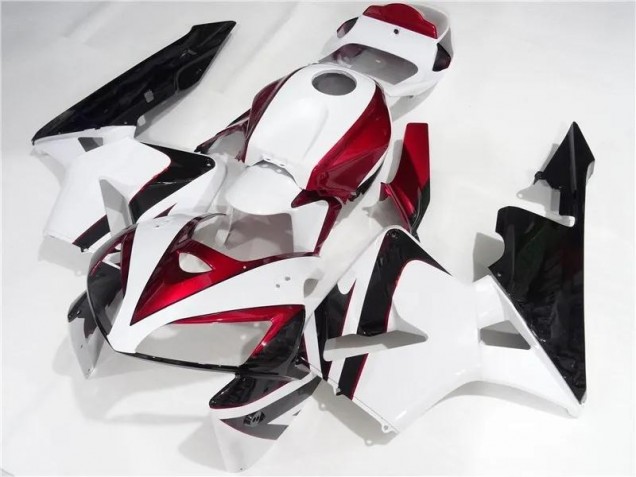 Discount 2005-2006 Red White Black Honda CBR600RR Motorcycle Fairing UK Discount 2005-2006 Red White Black Honda CBR600RR Motorcycle Fairing UK