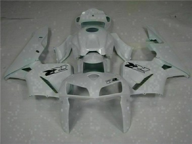 Discount 2005-2006 White Honda CBR600RR Replacement Motorcycle Fairings UK