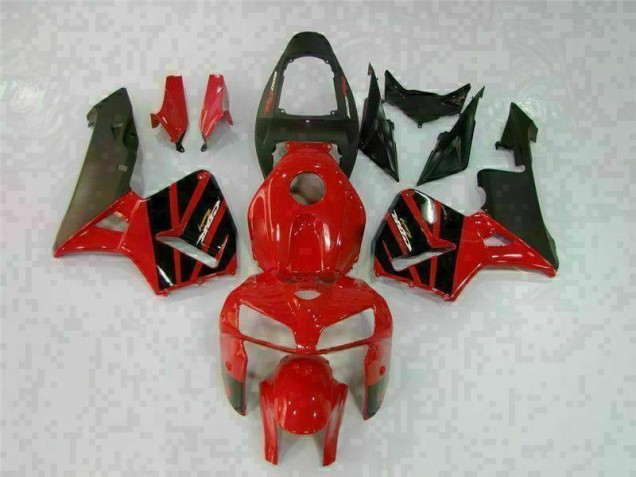 Discount 2005-2006 Red Honda CBR600RR Motorcycle Replacement Fairings UK
