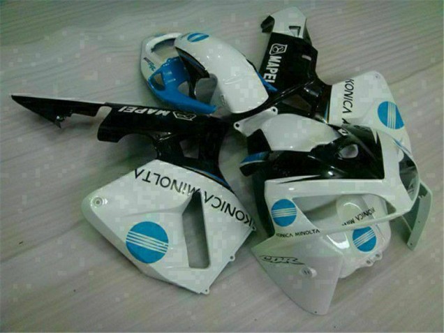 Discount 2005-2006 White Blue Honda CBR600RR Motorcyle Fairings UK