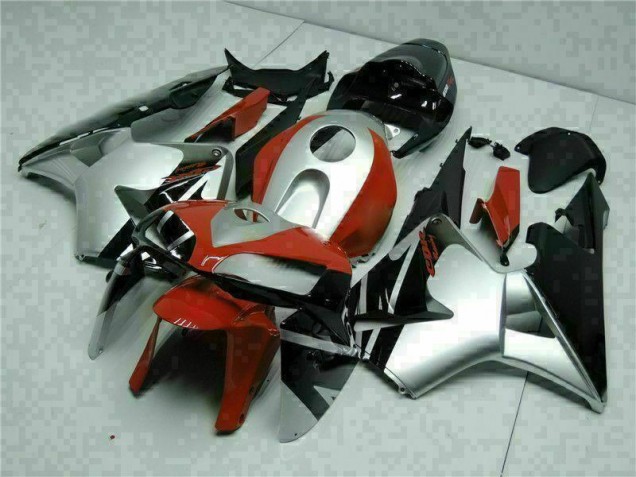 Discount 2005-2006 Black Silver Red Honda CBR600RR Motorcycle Fairings UK Discount 2005-2006 Black Silver Red Honda CBR600RR Motorcycle Fairings UK
