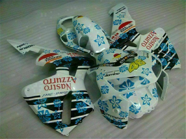 Discount 2005-2006 White Blue Nastro Azzurro 46 Honda CBR600RR Motorcycle Fairing UK Discount 2005-2006 White Blue Nastro Azzurro 46 Honda CBR600RR Motorcycle Fairing UK