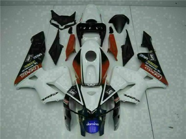 Discount 2005-2006 White Red Black Lee Honda CBR600RR Motorbike Fairing UK