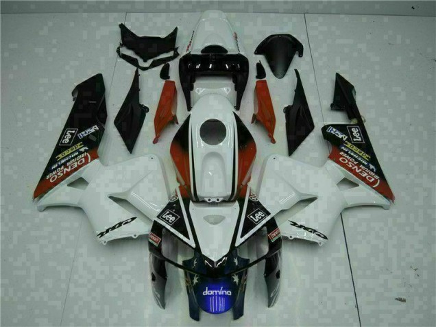 Discount 2005-2006 White Red Black Lee Honda CBR600RR Motorbike Fairing UK Discount 2005-2006 White Red Black Lee Honda CBR600RR Motorbike Fairing UK