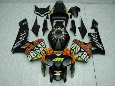 Discount 2005-2006 Black Honda CBR600RR Bike Fairings & Bodywork UK