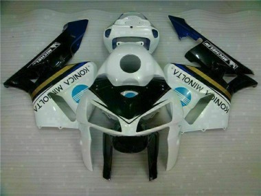 Discount 2005-2006 White Black Honda CBR600RR Replacement Motorcycle Fairings UK