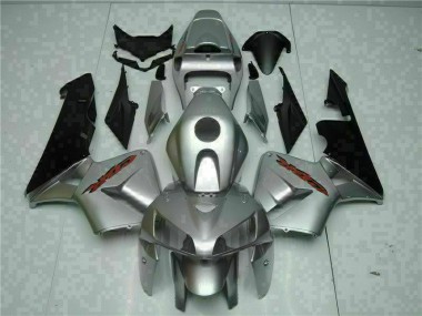 Discount 2005-2006 Silver Honda CBR600RR Bike Fairing Kit UK