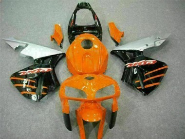 Discount 2005-2006 Black Orange Honda CBR600RR Motorcycle Replacement Fairings UK