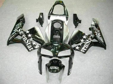 Discount 2005-2006 Black Honda CBR600RR Motorcyle Fairings UK