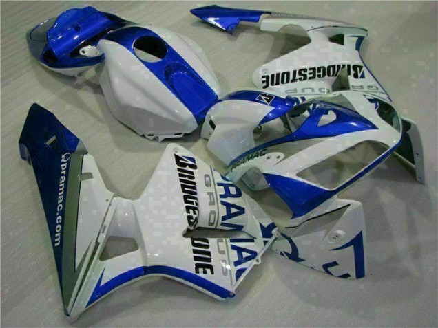 Discount 2005-2006 White Blue Honda CBR600RR Motorcycle Fairing Kits UK Discount 2005-2006 White Blue Honda CBR600RR Motorcycle Fairing Kits UK