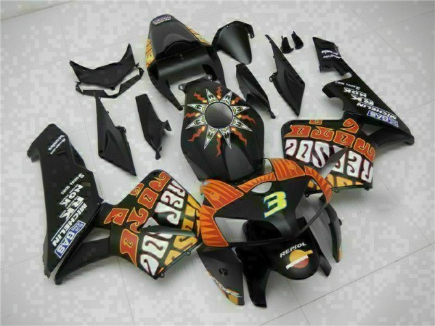 Discount 2005-2006 Black Honda CBR600RR Motorbike Fairing UK Discount 2005-2006 Black Honda CBR600RR Motorbike Fairing UK