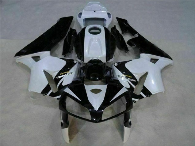 Discount 2005-2006 White Black Honda CBR600RR Motorbike Fairing UK Discount 2005-2006 White Black Honda CBR600RR Motorbike Fairing UK