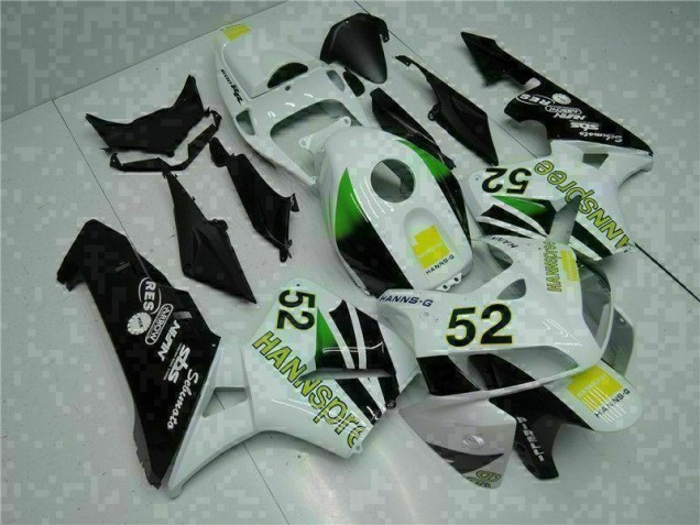 Discount 2005-2006 White Yellow Green 52 Honda CBR600RR Motorcycle Bodywork UK Discount 2005-2006 White Yellow Green 52 Honda CBR600RR Motorcycle Bodywork UK
