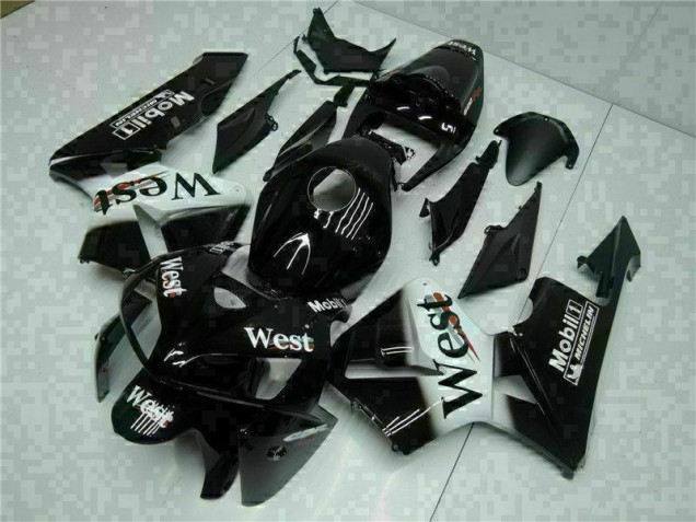 Discount 2005-2006 Black West Honda CBR600RR Motorbike Fairing Kits UK Discount 2005-2006 Black West Honda CBR600RR Motorbike Fairing Kits UK