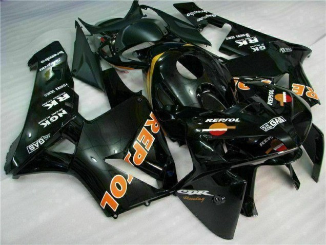 Discount 2005-2006 Black Repsol Honda CBR600RR Motorcylce Fairings UK Discount 2005-2006 Black Repsol Honda CBR600RR Motorcylce Fairings UK