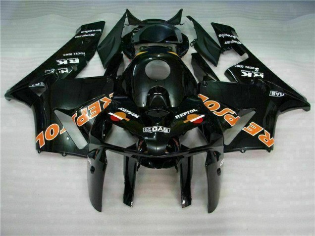Discount 2005-2006 Black Repsol Honda CBR600RR Motorcylce Fairings UK Discount 2005-2006 Black Repsol Honda CBR600RR Motorcylce Fairings UK