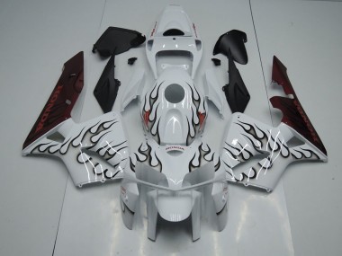 Discount 2005-2006 Black Flame Honda CBR600RR Motorbike Fairing UK