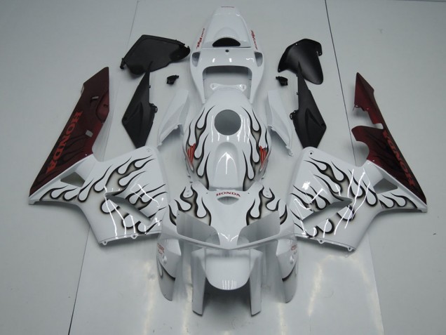 Discount 2005-2006 Black Flame Honda CBR600RR Motorbike Fairing UK Discount 2005-2006 Black Flame Honda CBR600RR Motorbike Fairing UK