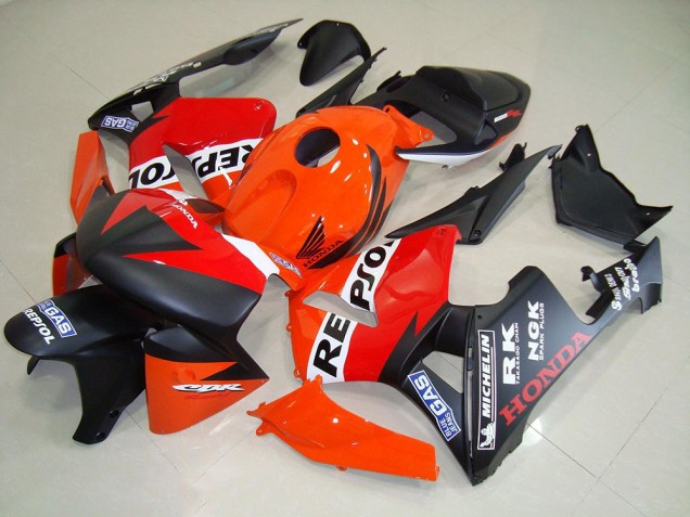 Discount 2005-2006 Matte Black Repsol Race Honda CBR600RR Motorcycle Fairing Kit UK Discount 2005-2006 Matte Black Repsol Race Honda CBR600RR Motorcycle Fairing Kit UK