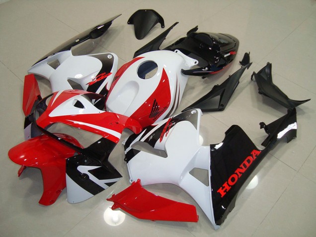 Discount 2005-2006 Red White Black Honda CBR600RR Motorcylce Fairings UK Discount 2005-2006 Red White Black Honda CBR600RR Motorcylce Fairings UK