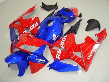Discount 2005-2006 Spider Man Repsol Honda CBR600RR Motorcycle Fairing Kits UK