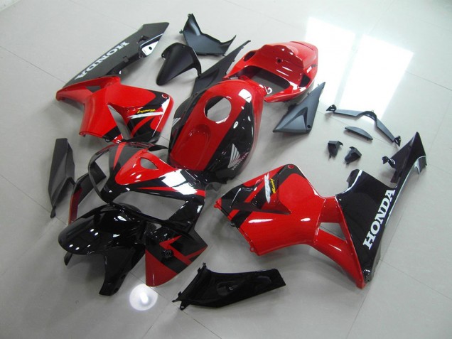 Discount 2005-2006 Red Black Honda CBR600RR Motorbike Fairing UK Discount 2005-2006 Red Black Honda CBR600RR Motorbike Fairing UK