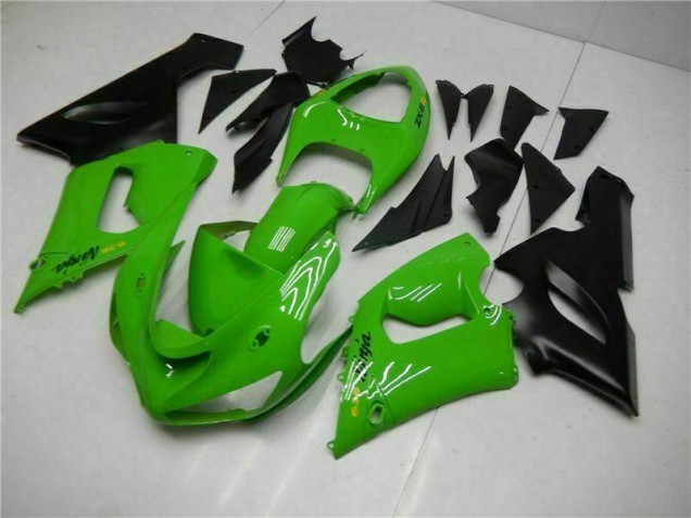 Discount 2005-2006 Green Kawasaki ZX6R Motorbike Fairing UK Discount 2005-2006 Green Kawasaki ZX6R Motorbike Fairing UK