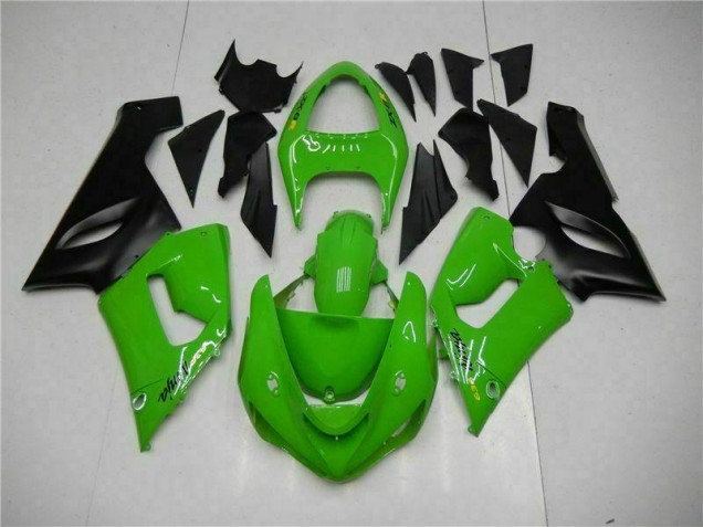 Discount 2005-2006 Green Kawasaki ZX6R Motorbike Fairing UK Discount 2005-2006 Green Kawasaki ZX6R Motorbike Fairing UK