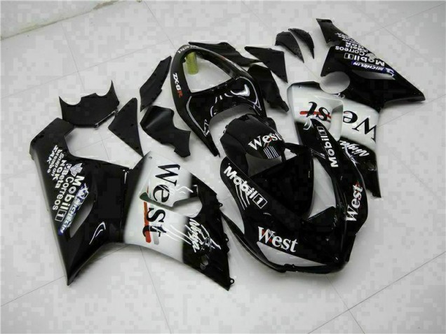 Discount 2005-2006 Black Kawasaki ZX6R Bike Fairings UK Discount 2005-2006 Black Kawasaki ZX6R Bike Fairings UK