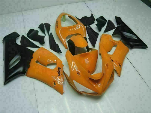 Discount 2005-2006 Orange Kawasaki ZX6R Bike Fairing UK Discount 2005-2006 Orange Kawasaki ZX6R Bike Fairing UK