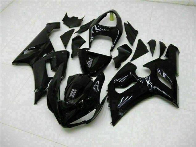 Discount 2005-2006 Glossy Black Kawasaki ZX6R Motor Fairings UK Discount 2005-2006 Glossy Black Kawasaki ZX6R Motor Fairings UK