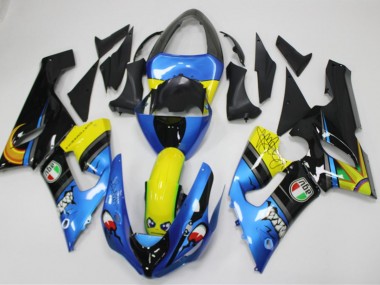 Discount 2005-2006 Shark Kawasaki ZX6R Motorbike Fairings UK