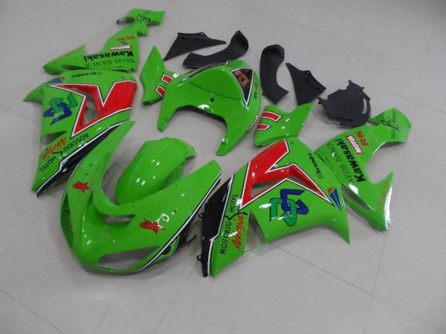 Discount 2005-2006 Neos Banca Kawasaki ZX6R Bike Fairing Kit UK Discount 2005-2006 Neos Banca Kawasaki ZX6R Bike Fairing Kit UK