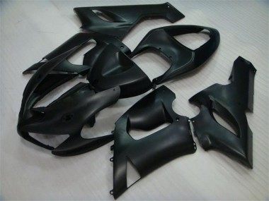 Discount 2005-2006 Matte Black Kawasaki ZX6R Bike Fairing UK
