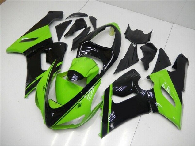 Discount 2005-2006 Green Black Kawasaki ZX6R Motor Fairings UK Discount 2005-2006 Green Black Kawasaki ZX6R Motor Fairings UK