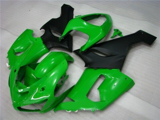 Discount 2005-2006 Green Matte Black Kawasaki ZX6R Motorcycle Fairing UK Discount 2005-2006 Green Matte Black Kawasaki ZX6R Motorcycle Fairing UK
