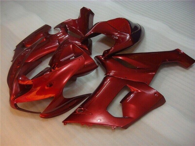 Discount 2005-2006 Red Kawasaki ZX6R Bike Fairing UK Discount 2005-2006 Red Kawasaki ZX6R Bike Fairing UK