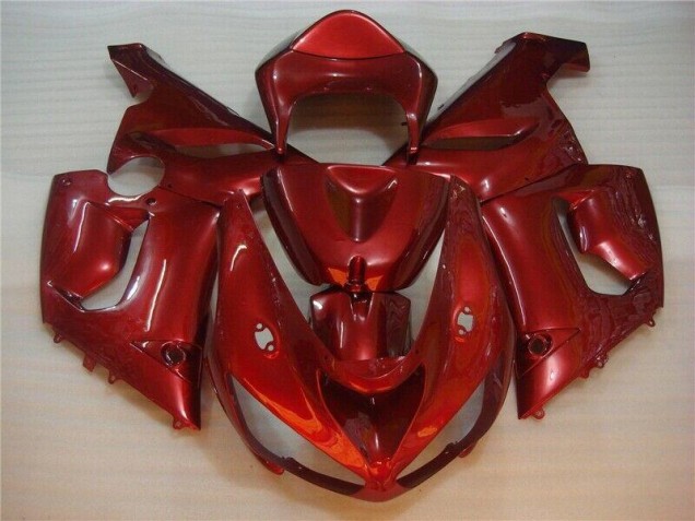 Discount 2005-2006 Red Kawasaki ZX6R Bike Fairing UK Discount 2005-2006 Red Kawasaki ZX6R Bike Fairing UK