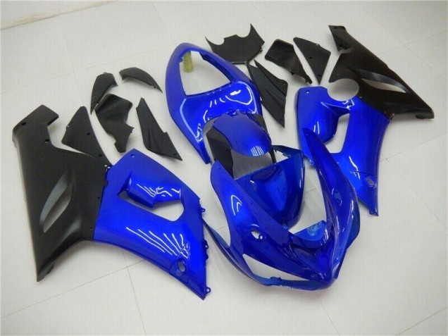 Discount 2005-2006 Blue Kawasaki ZX6R Bike Fairings UK Discount 2005-2006 Blue Kawasaki ZX6R Bike Fairings UK