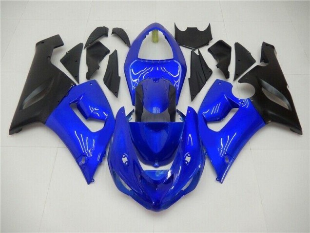 Discount 2005-2006 Blue Kawasaki ZX6R Bike Fairings UK Discount 2005-2006 Blue Kawasaki ZX6R Bike Fairings UK