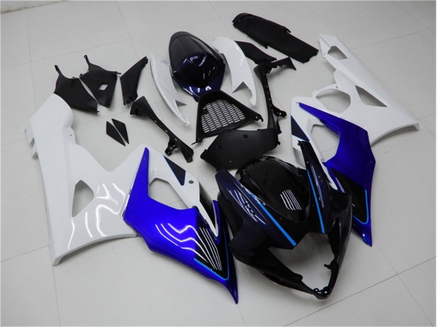 Discount 2005-2006 Blue White Suzuki GSXR 1000 Motorcycle Fairing Kits UK Discount 2005-2006 Blue White Suzuki GSXR 1000 Motorcycle Fairing Kits UK
