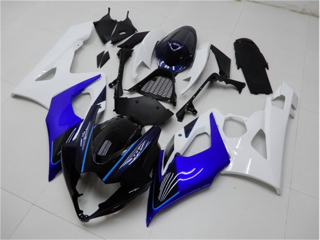 Discount 2005-2006 Blue White Suzuki GSXR 1000 Motorcycle Fairing Kits UK Discount 2005-2006 Blue White Suzuki GSXR 1000 Motorcycle Fairing Kits UK
