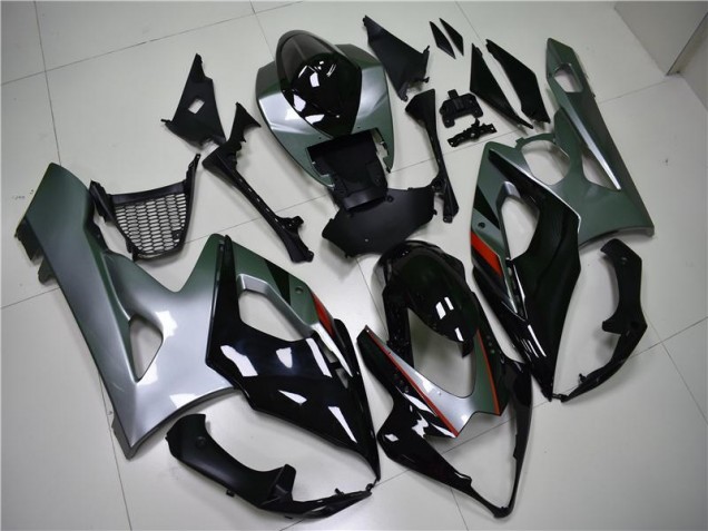 Discount 2005-2006 Black Silver Suzuki GSXR 1000 Motorcycle Fairing Kit UK Discount 2005-2006 Black Silver Suzuki GSXR 1000 Motorcycle Fairing Kit UK
