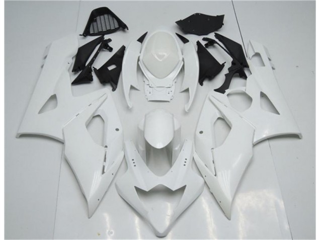 Discount 2005-2006 White Suzuki GSXR 1000 Bike Fairings UK Discount 2005-2006 White Suzuki GSXR 1000 Bike Fairings UK