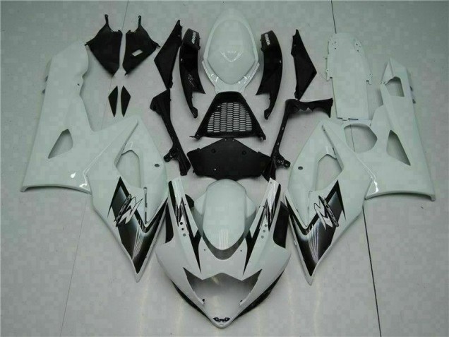 Discount 2005-2006 White Suzuki GSXR 1000 Motorbike Fairing UK Discount 2005-2006 White Suzuki GSXR 1000 Motorbike Fairing UK