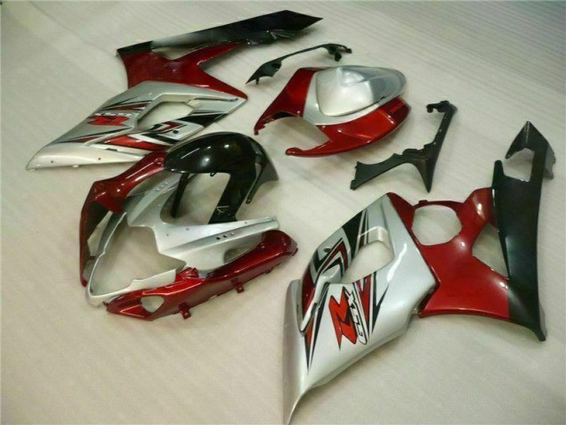 Discount 2005-2006 Red White Suzuki GSXR 1000 Bike Fairings UK Discount 2005-2006 Red White Suzuki GSXR 1000 Bike Fairings UK
