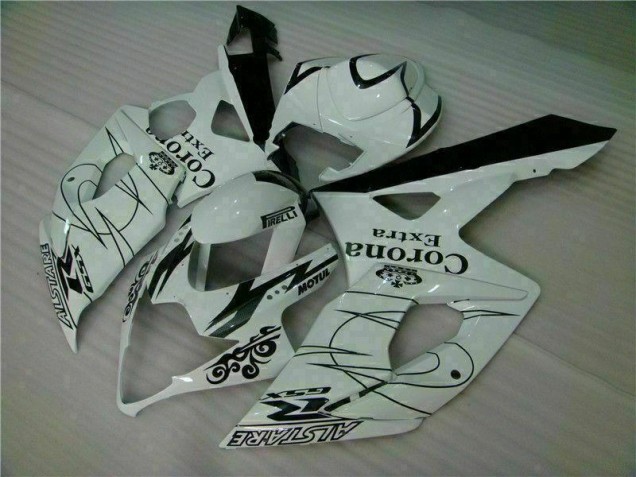 Discount 2005-2006 White Suzuki GSXR 1000 Motorbike Fairing Kits UK Discount 2005-2006 White Suzuki GSXR 1000 Motorbike Fairing Kits UK