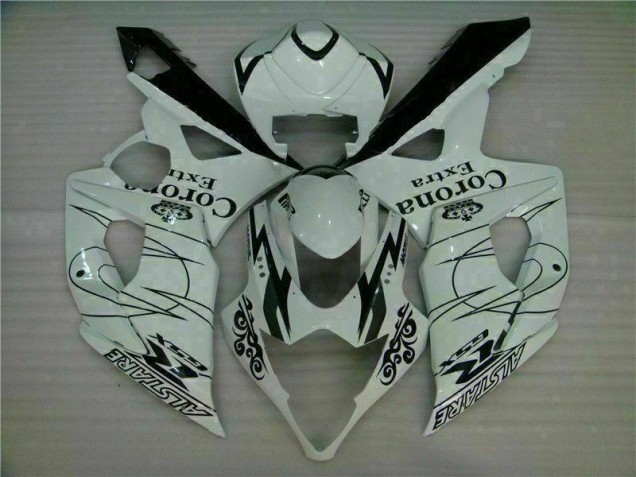 Discount 2005-2006 White Suzuki GSXR 1000 Motorbike Fairing Kits UK Discount 2005-2006 White Suzuki GSXR 1000 Motorbike Fairing Kits UK