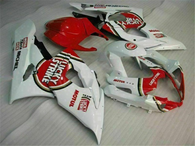 Discount 2005-2006 Red White Suzuki GSXR 1000 Motorcycle Replacement Fairings UK Discount 2005-2006 Red White Suzuki GSXR 1000 Motorcycle Replacement Fairings UK