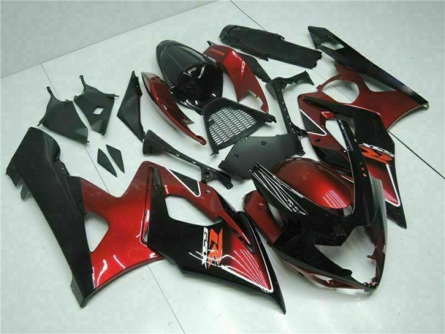 Discount 2005-2006 Red Black Suzuki GSXR 1000 Motorcycle Fairings & Bodywork UK Discount 2005-2006 Red Black Suzuki GSXR 1000 Motorcycle Fairings & Bodywork UK